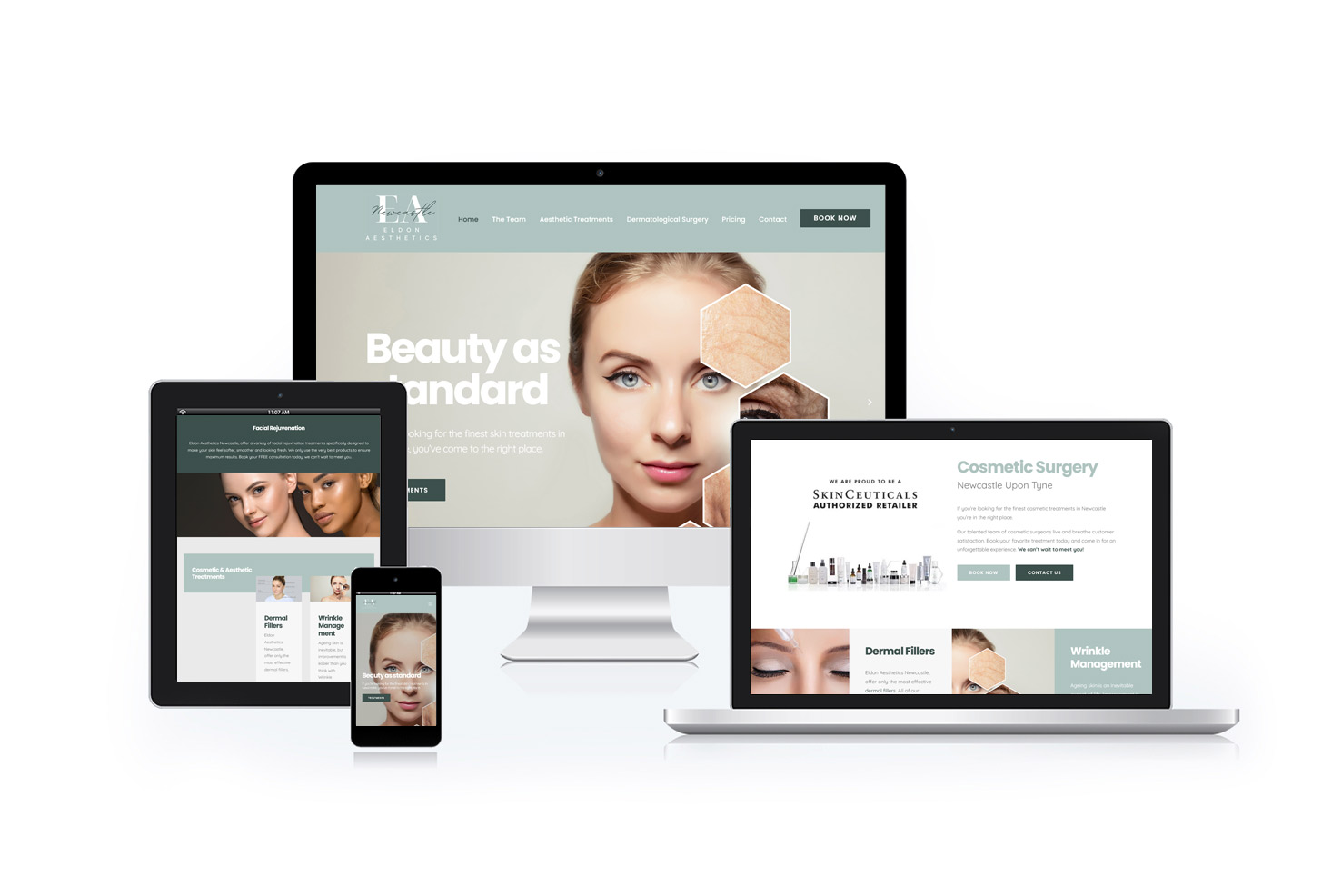 Eldon Aesthetics - Netintelect Web Design Agency Lancashire